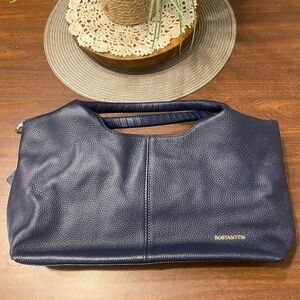 BOSTANTEN Nevin Genuine Leather Satchel Hobo Top Handle Tote Handbags